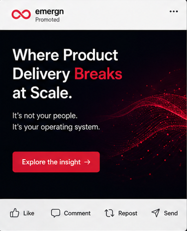 Where product delivery breaks at scale